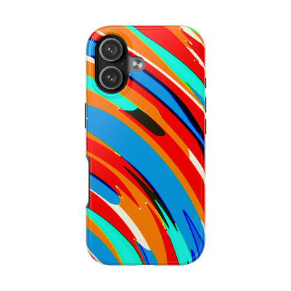 Abstract Rainbow Swirl Arc - Phone Case