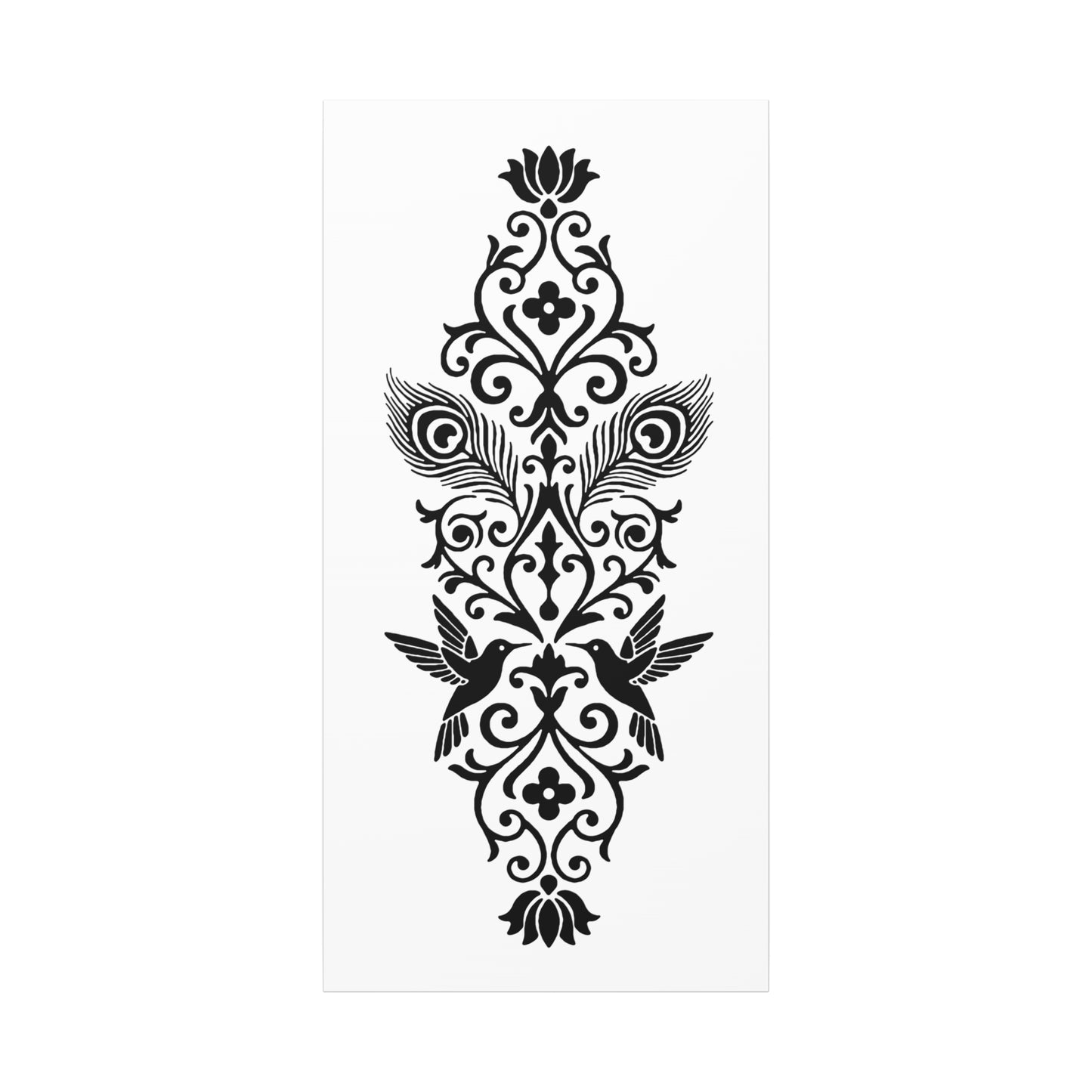 Hummingbird Soulmates - Stretched Canvas