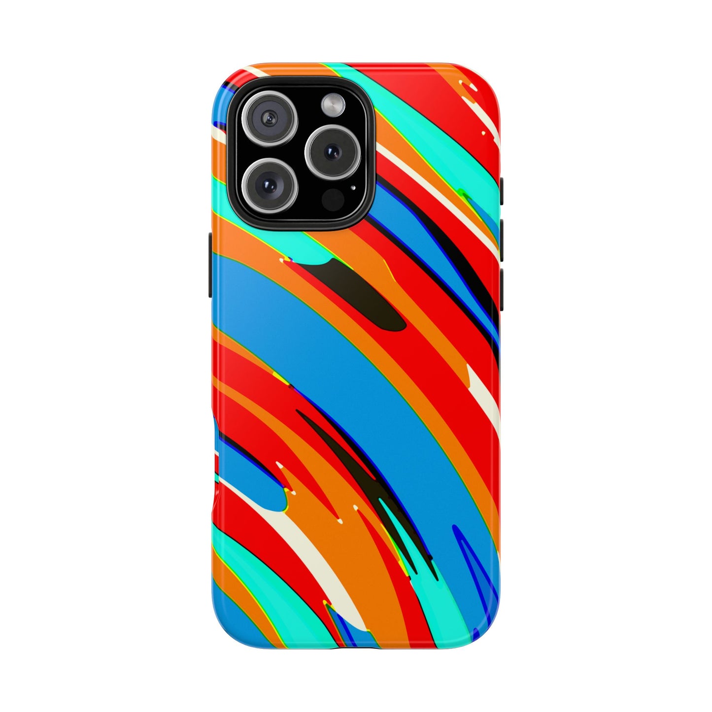 Abstract Rainbow Swirl Arc - Phone Case