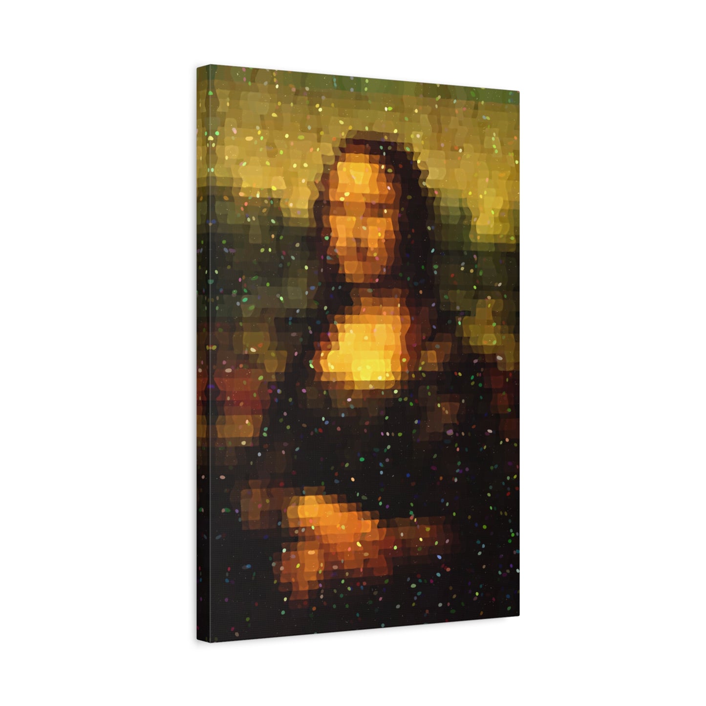Pixel Muse — Silent Smile - Canvas