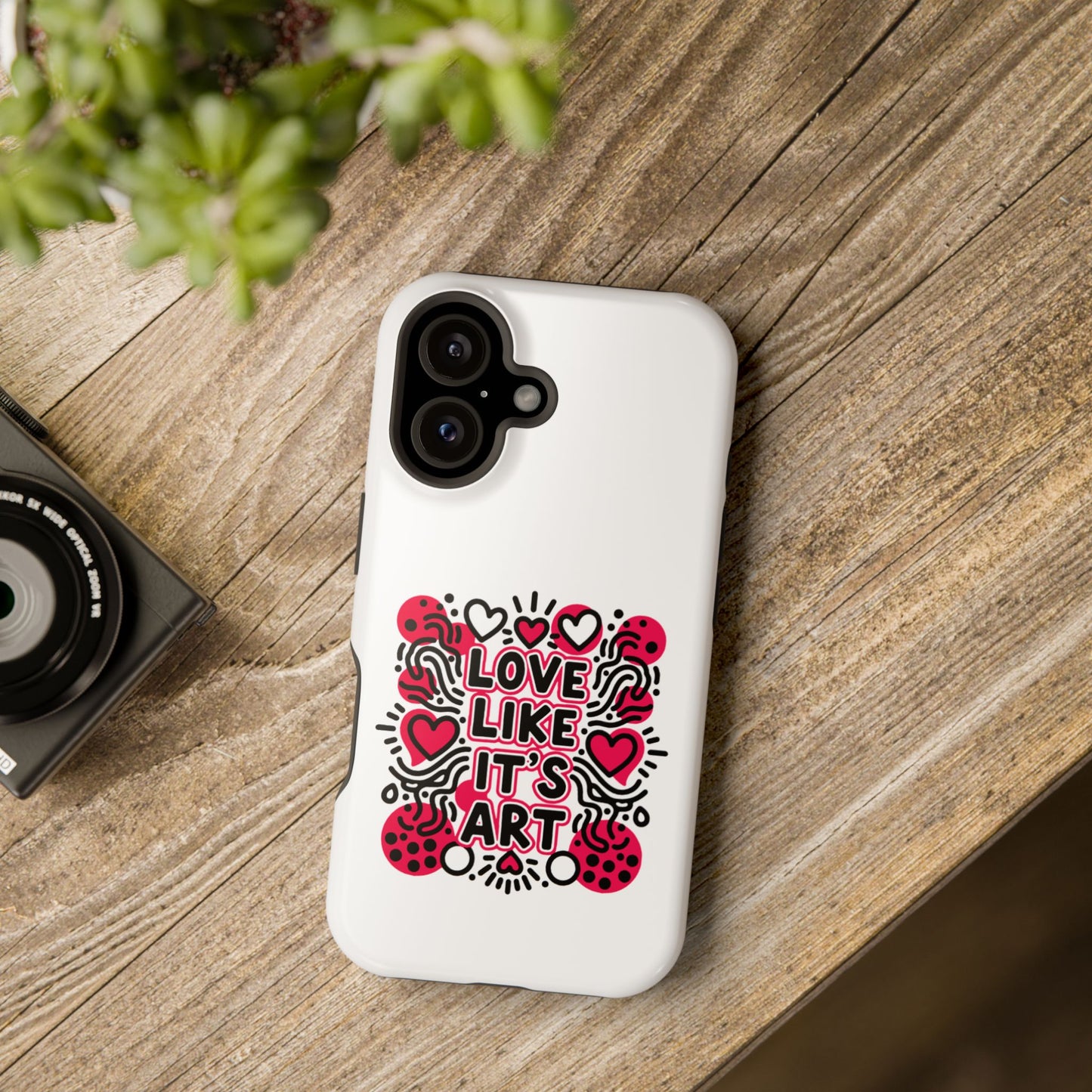 Love Like It's Art - Magnetic Phone Case