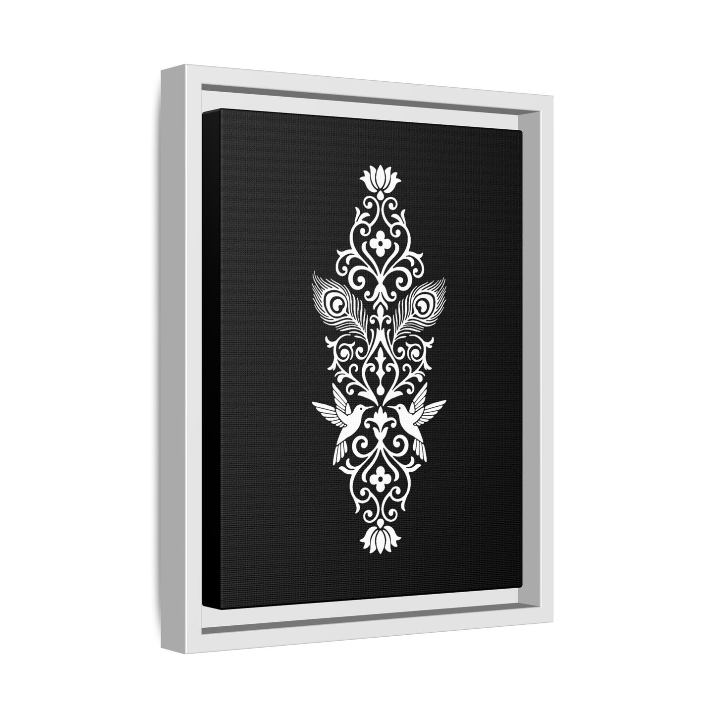 Hummingbird Soulmates - Framed Canvas