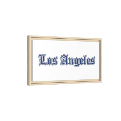 Los Angeles - Framed Canvas