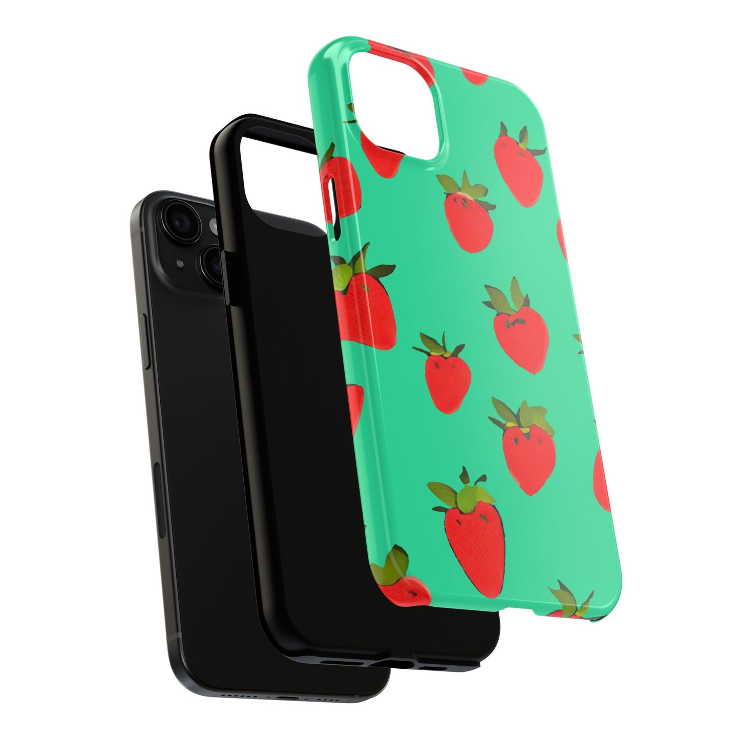 Strawberry Pattern - Phone Case