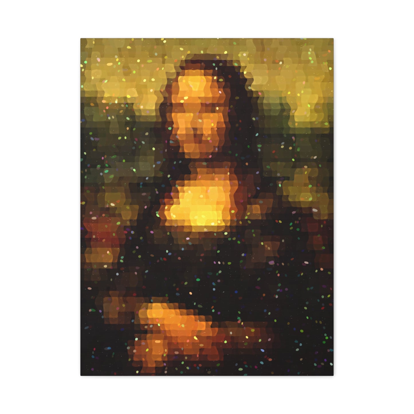Pixel Muse — Silent Smile - Canvas
