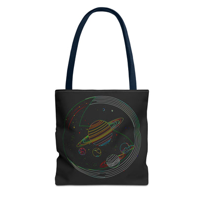 Cosmic Adventure Tote Bag, Astronauts, Space Lovers, Unique Gift, Everyday Tote, Galaxy Shopping Bag