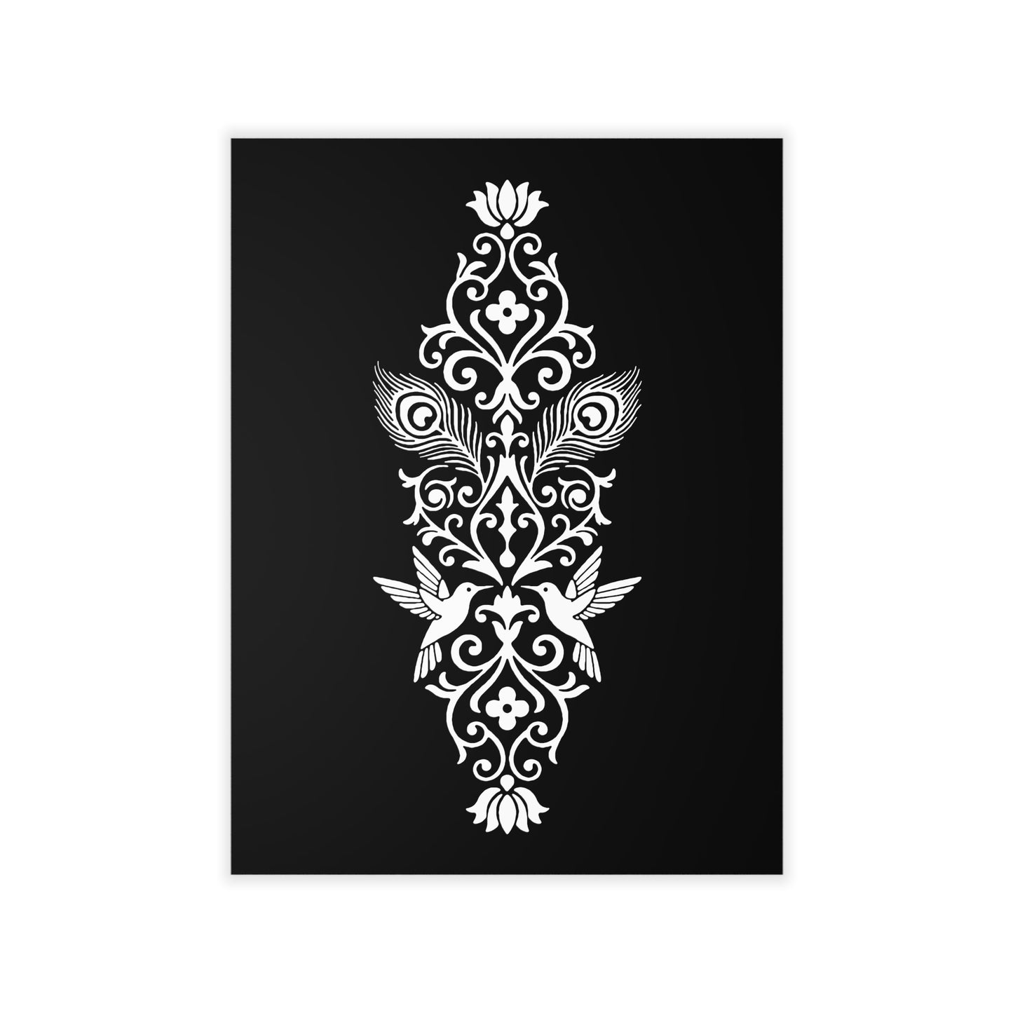 Hummingbird  Soulmates - Wall Decal