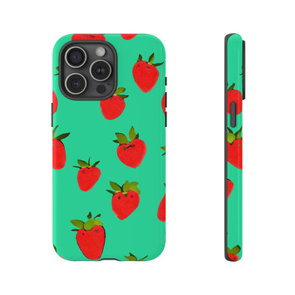 Strawberry Pattern - Phone Case