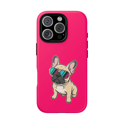 French Bulldog with Sunglasses - Phone Case