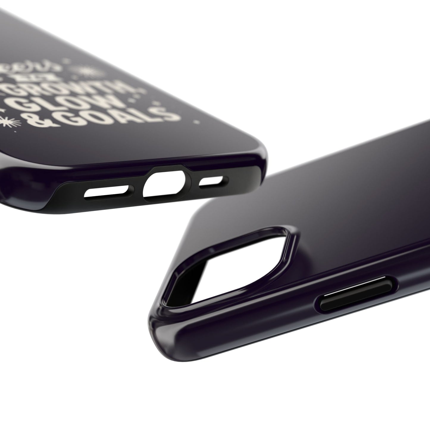 Cheers to Growth, Glow & Goals - Phone Case