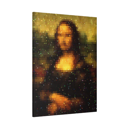 Pixel Muse — Silent Smile - Canvas