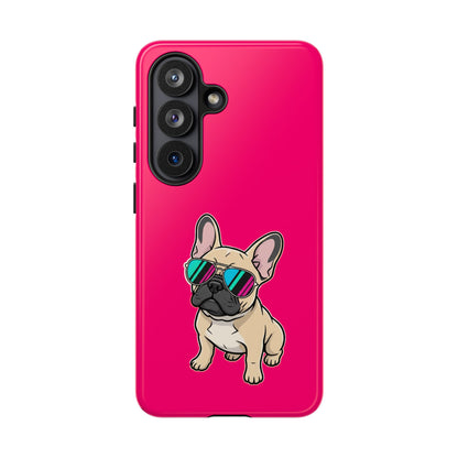 French Bulldog with Sunglasses - Phone Case