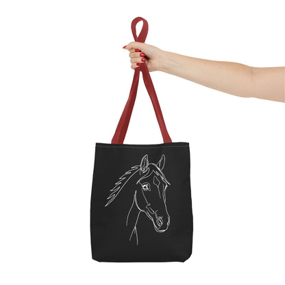Horse Portrait Sketch - Tote Bag