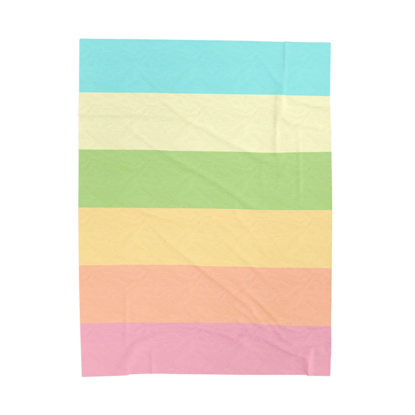 Pastel Stripes - Plush Blanket