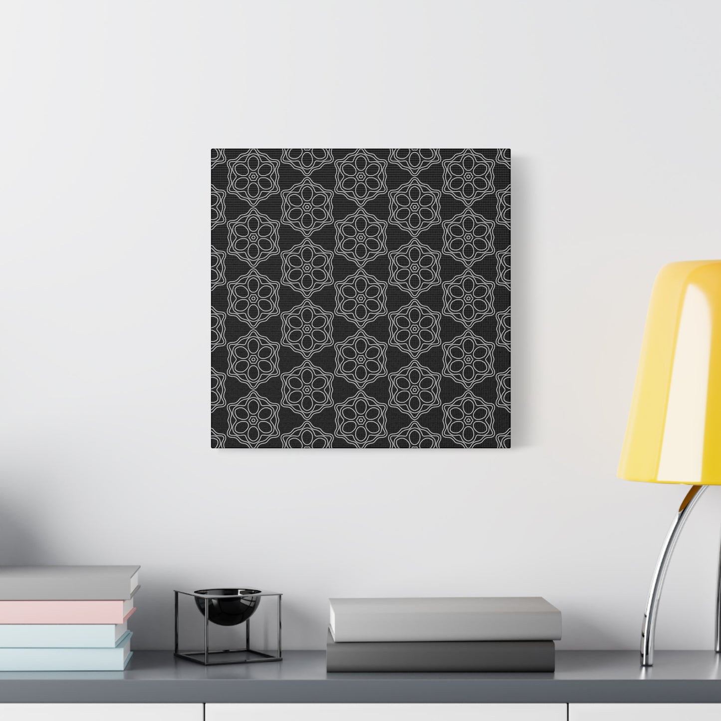 Geometric Sacred Flower - Canvas