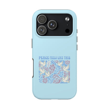 Peace Tells Like This - Phone Case