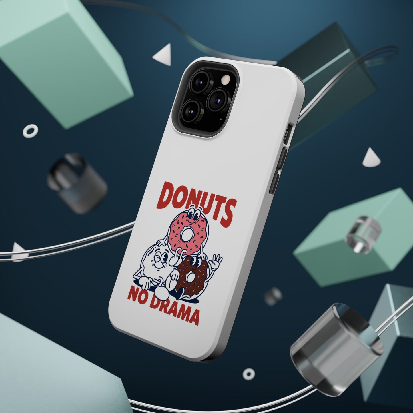 Donuts No Drama - Magnetic Phone Case