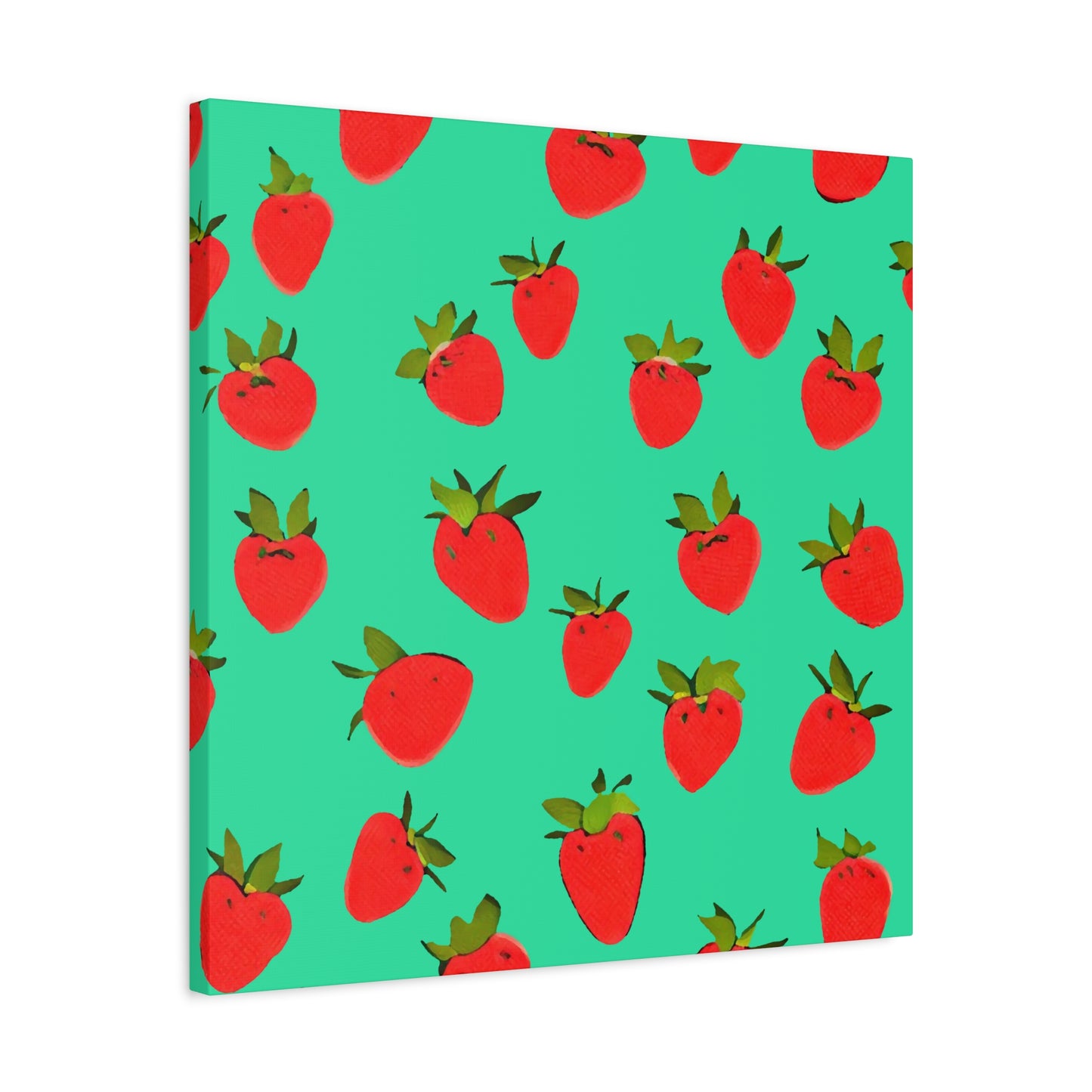 Strawberry Pattern - Canvas