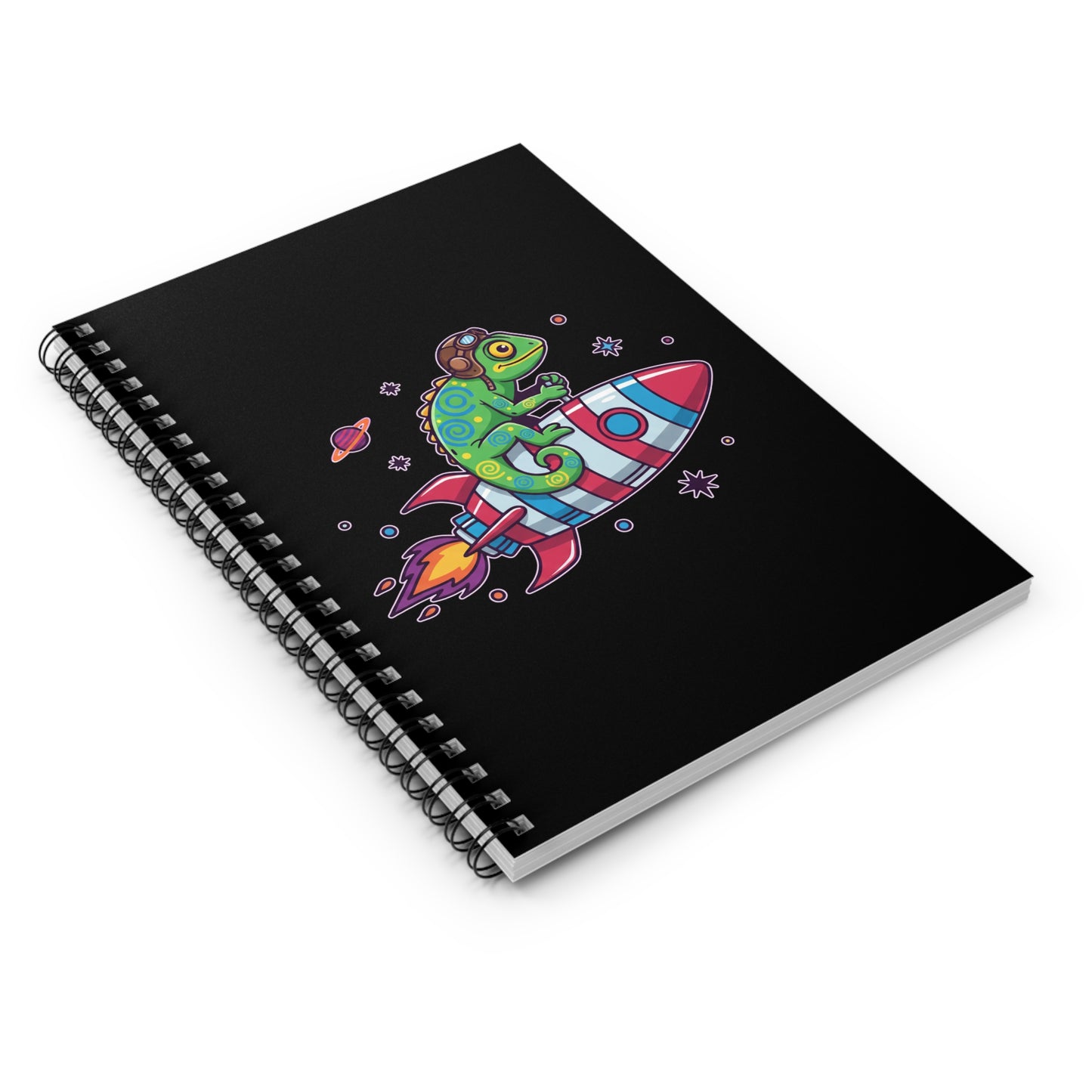 Cosmic Rider - Spiral Notebook