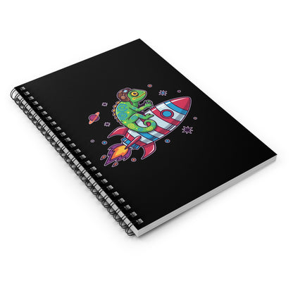 Cosmic Rider - Spiral Notebook