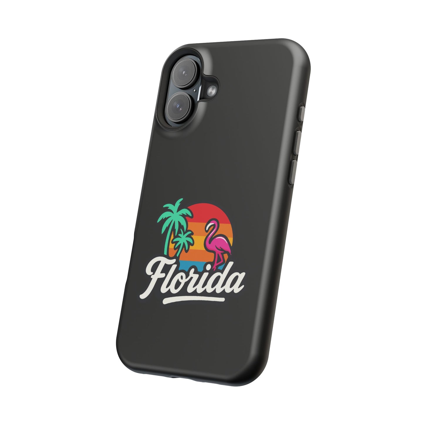 Florida Sunset Palm - Magnetic Phone Case