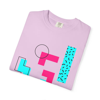 Retro Geometric Vibes - T-Shirt