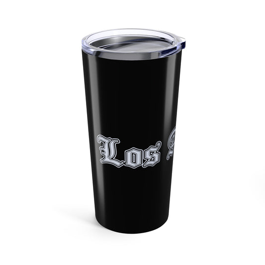 Stylish Stainless Steel Travel Mug with 'Los Angeles' Design, Perfect for Coffee Lovers, Gifts for Travelers, Road Trips, and Everyday Use - Silver Edition