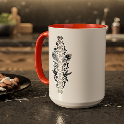 Hummingbird Soulmates - Colorful Mug