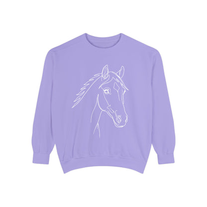 Horse Portrait Sketch - Sweatshirt