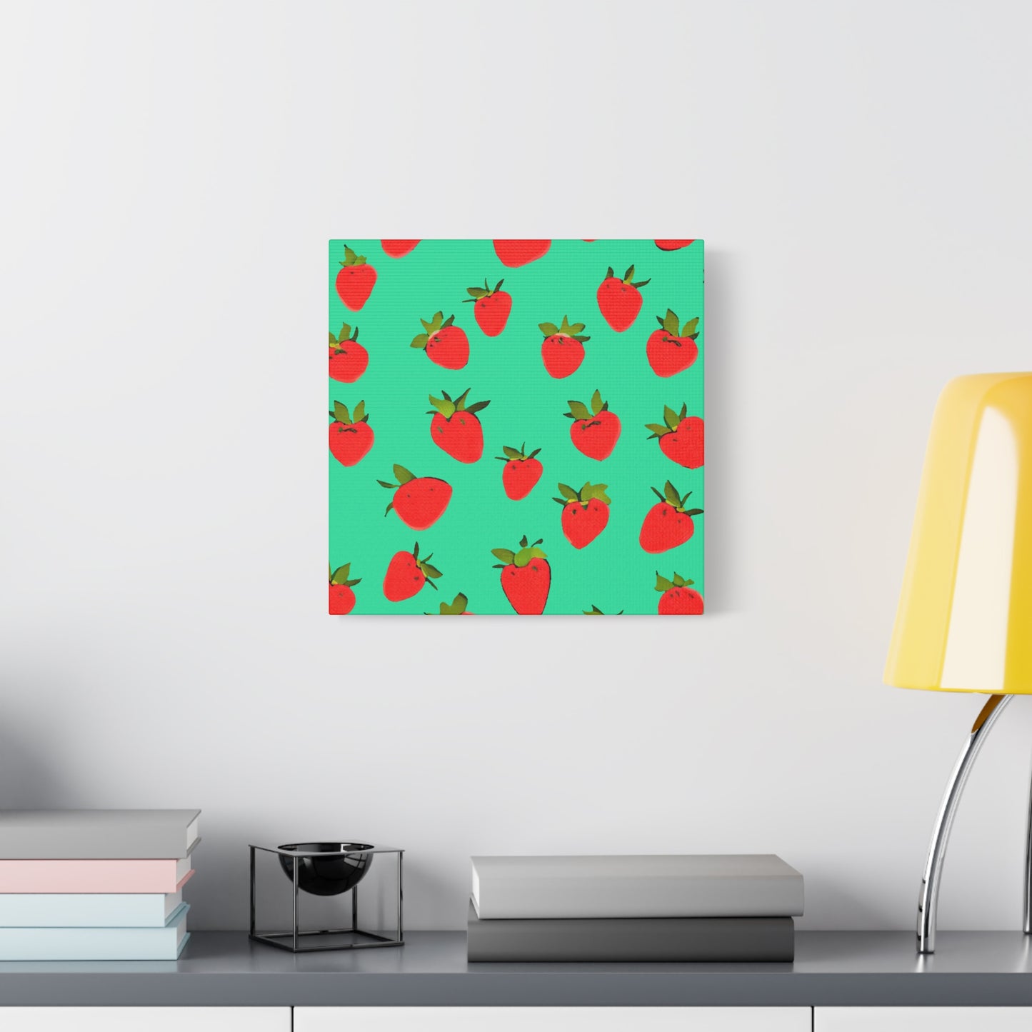 Strawberry Pattern - Canvas