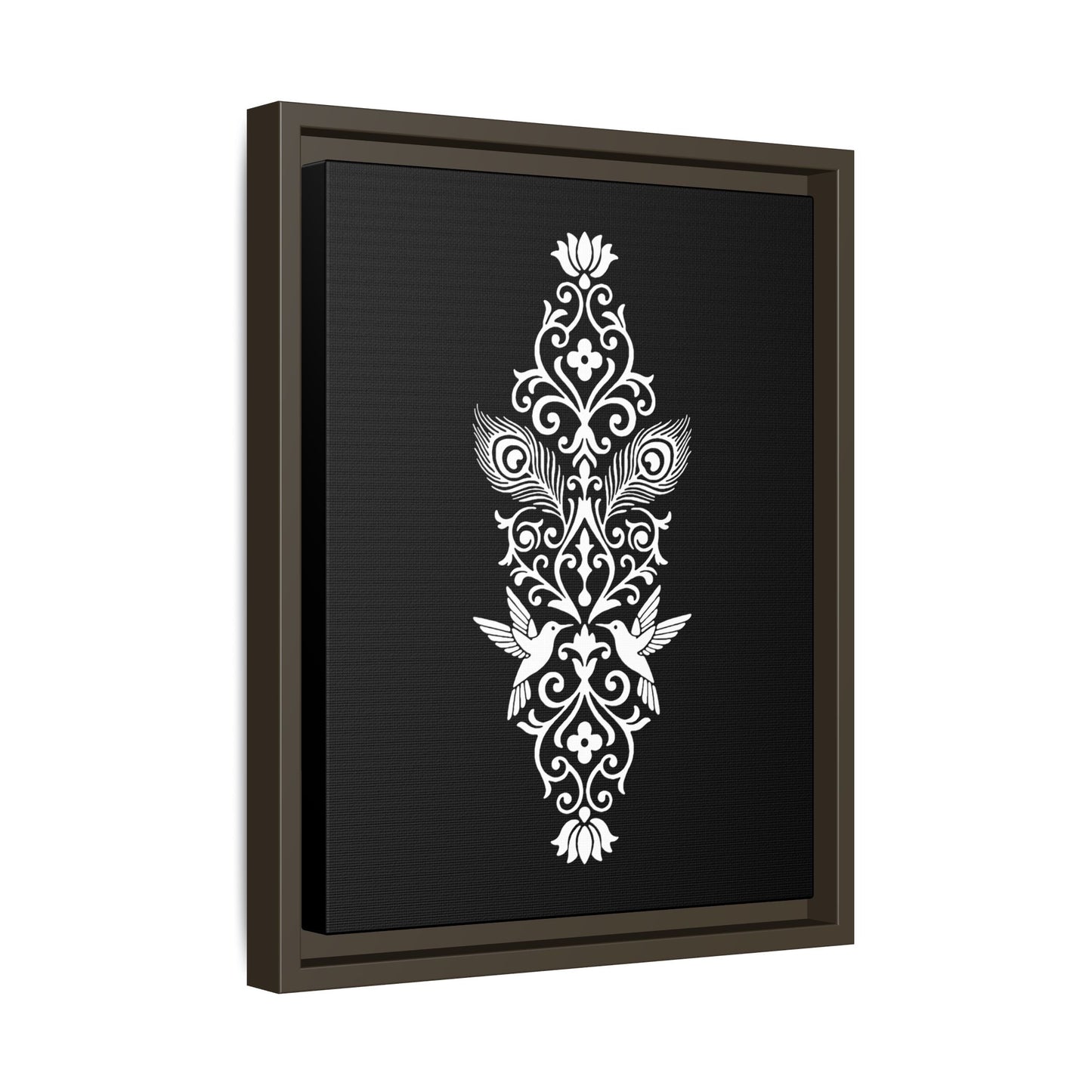 Hummingbird Soulmates - Framed Canvas