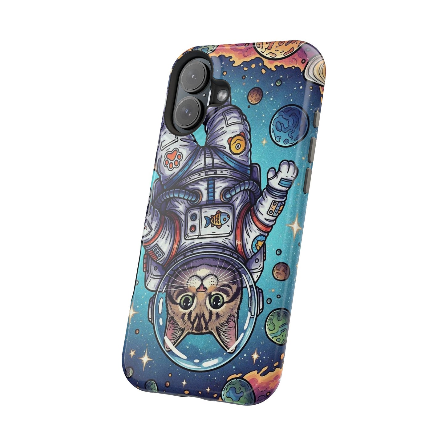Astronaut Cat - Magnetic Phone Case