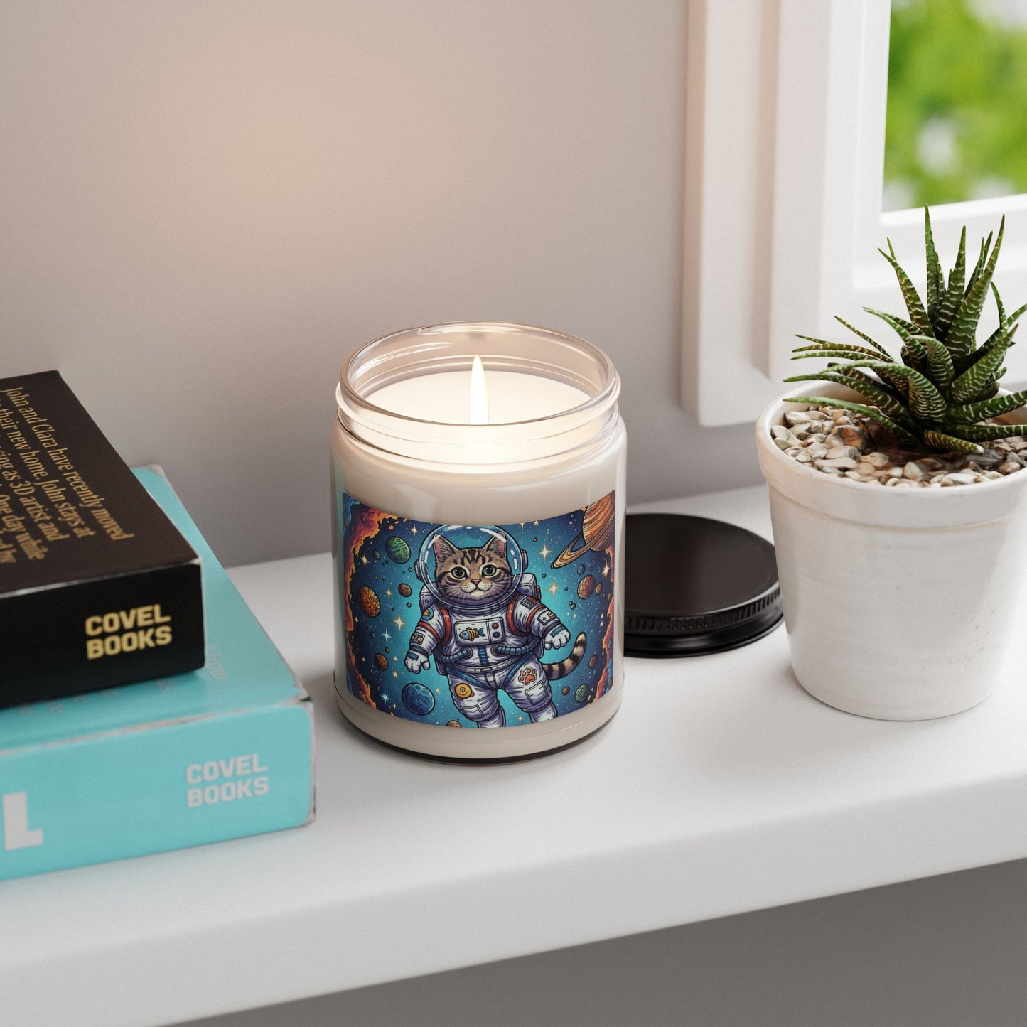 Astronaut Cat - Scented Candle
