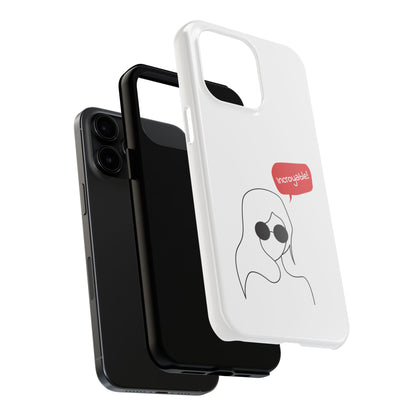 Incroyable Chic Girl - Phone Case