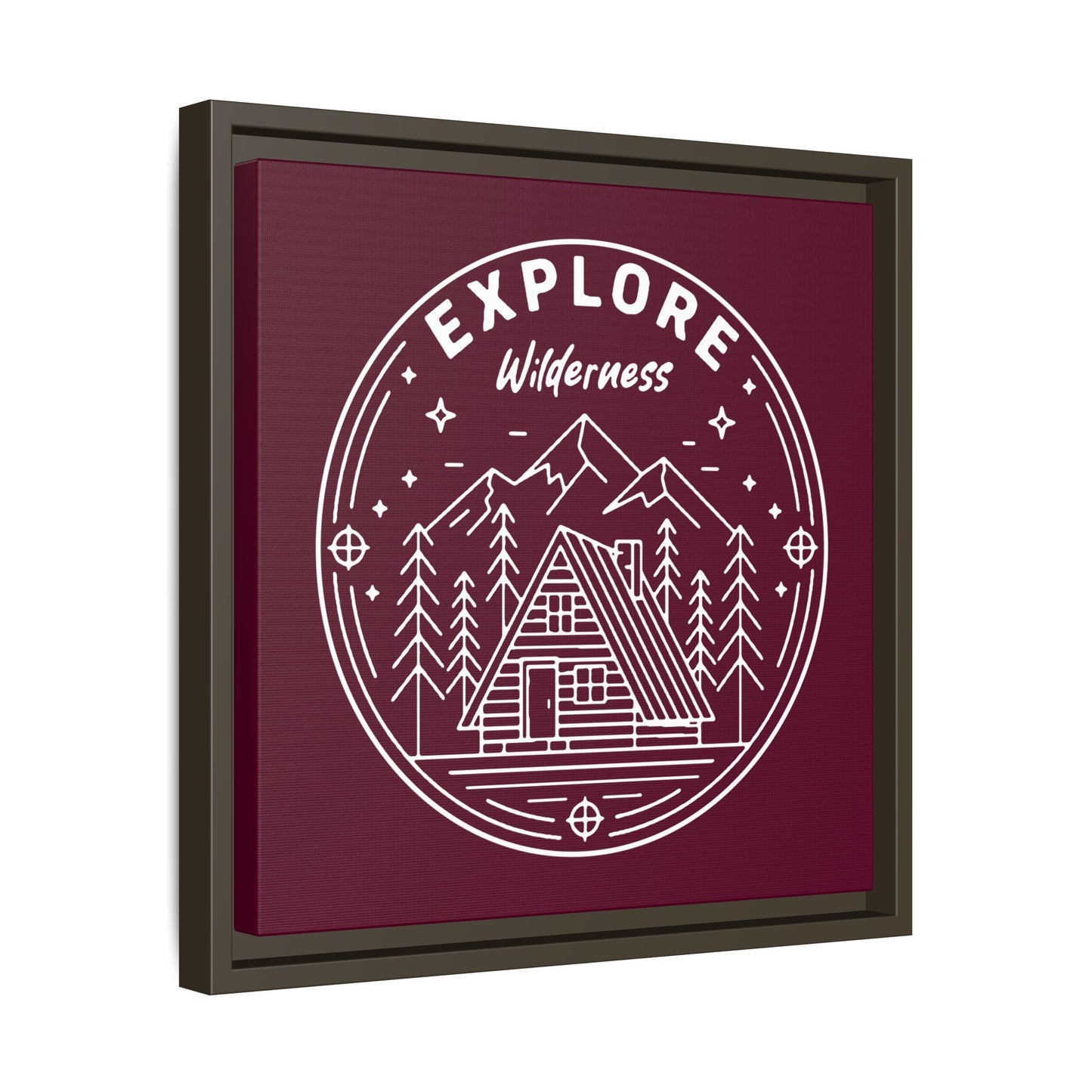 Explore Wilderness - Framed Canvas