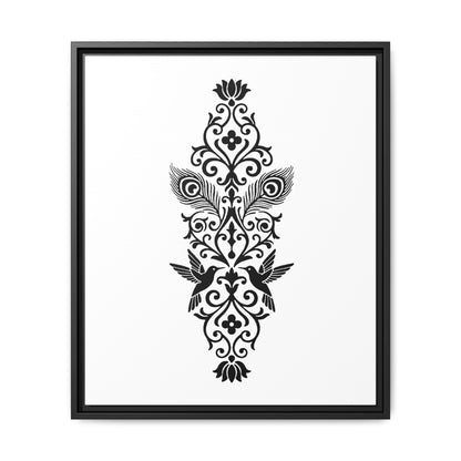 Hummingbird Soulmates - Framed Canvas