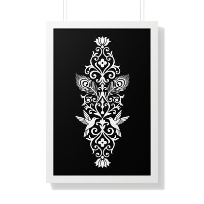 Hummingbird Soulmates - Framed Poster