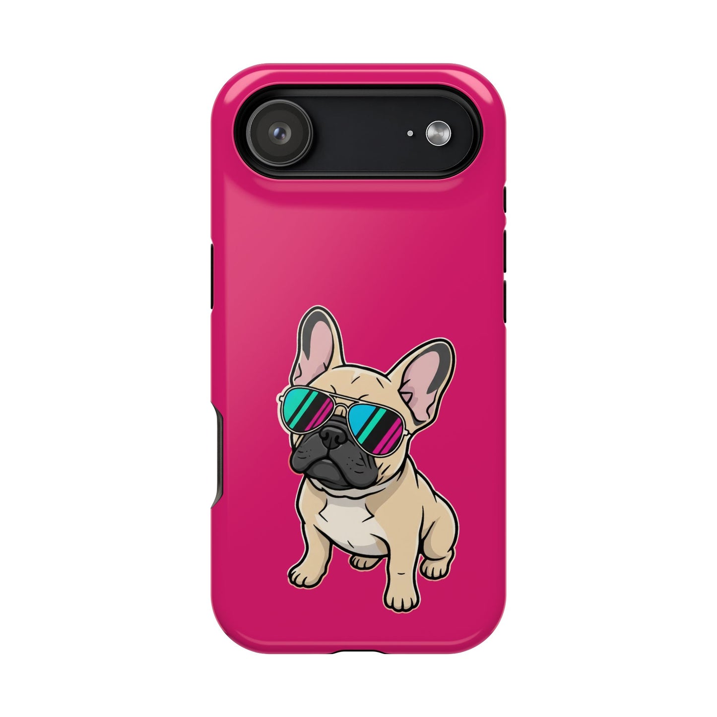 French Bulldog with Sunglasses - Magnetic Phone Case