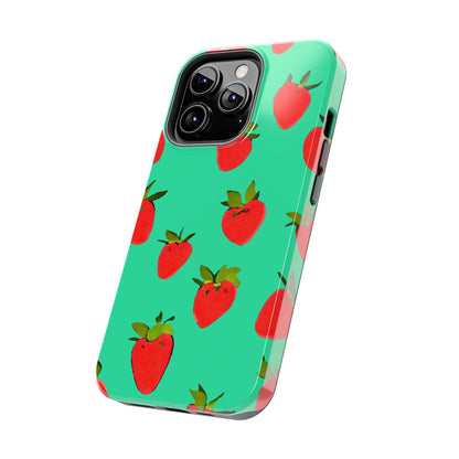Strawberry Pattern - Phone Case