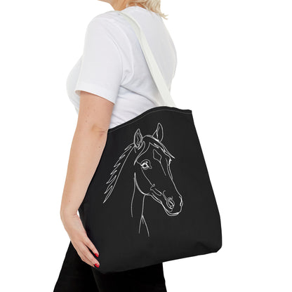 Horse Portrait Sketch - Tote Bag