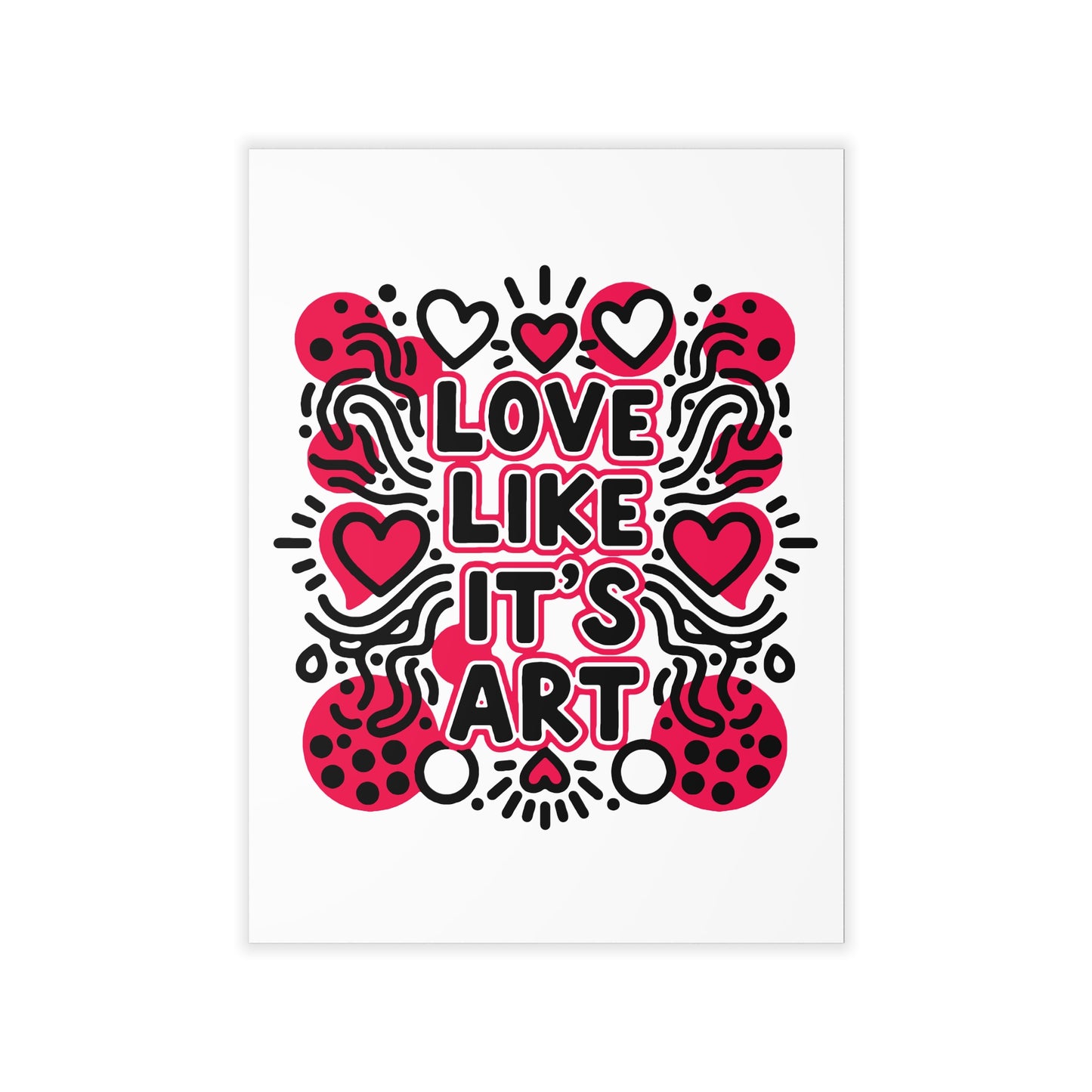 Love Like It's Art - Wall Decal