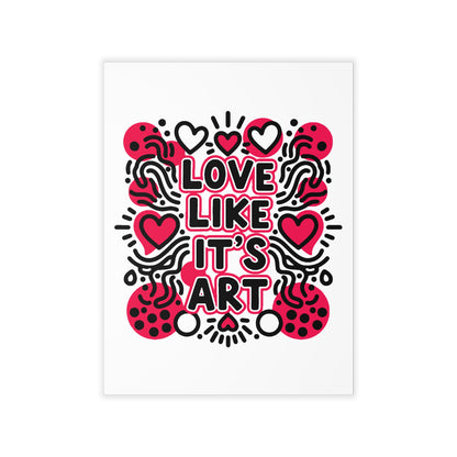Love Like It's Art - Wall Decal