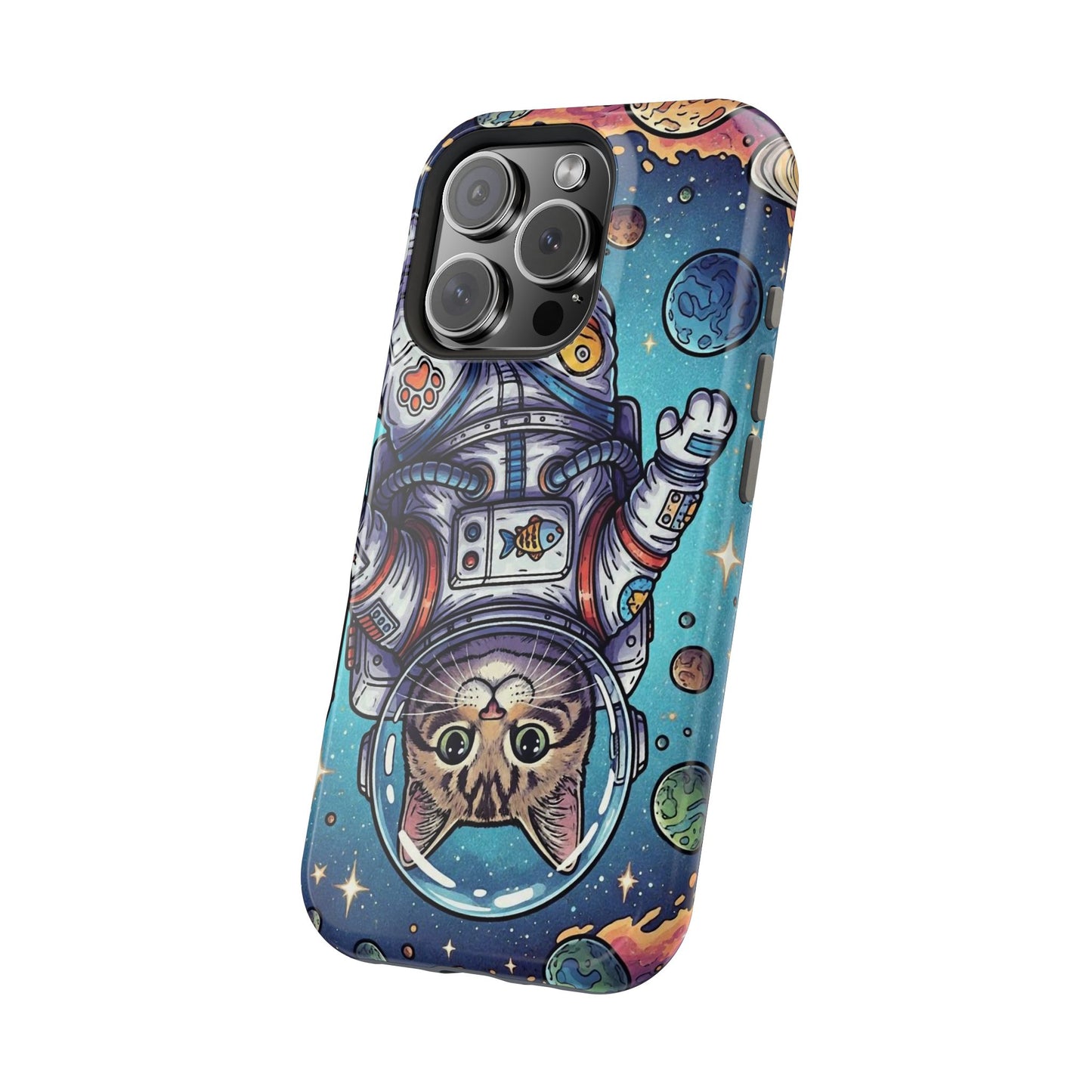 Astronaut Cat - Magnetic Phone Case