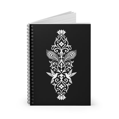 Hummingbird Soulmates - Spiral Notebook