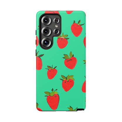 Strawberry Pattern - Phone Case