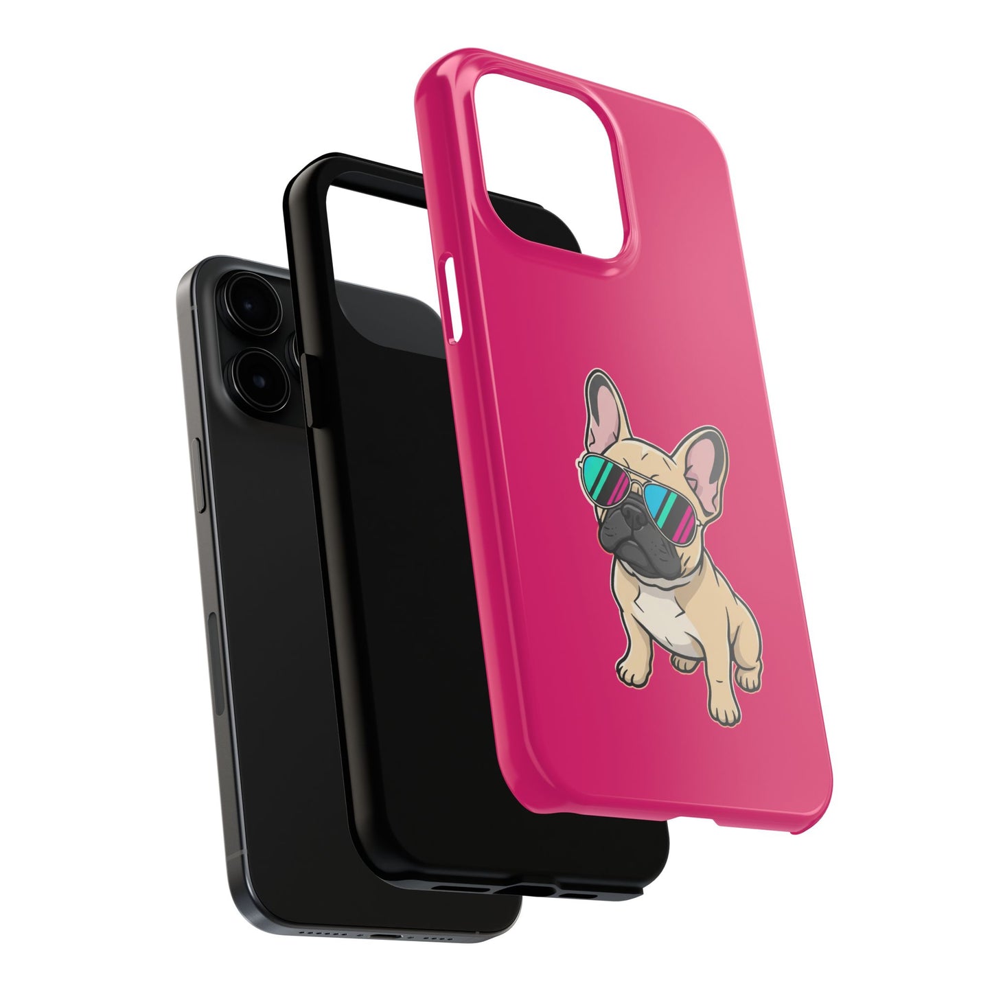 French Bulldog with Sunglasses - Phone Case
