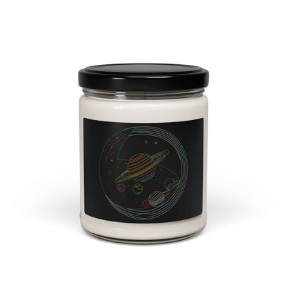 Cosmic Galaxy Scented Candle, Soy Wax, Space Lover Gift, Aromatherapy Candle, Home Fragrance, Relaxation Decor