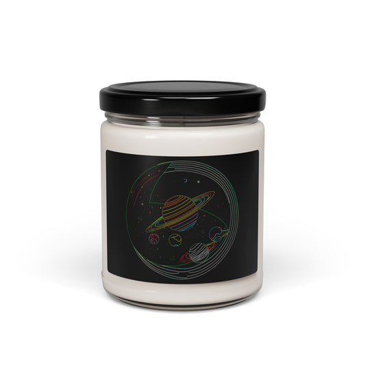 Cosmic Galaxy Scented Candle, Soy Wax, Space Lover Gift, Aromatherapy Candle, Home Fragrance, Relaxation Decor