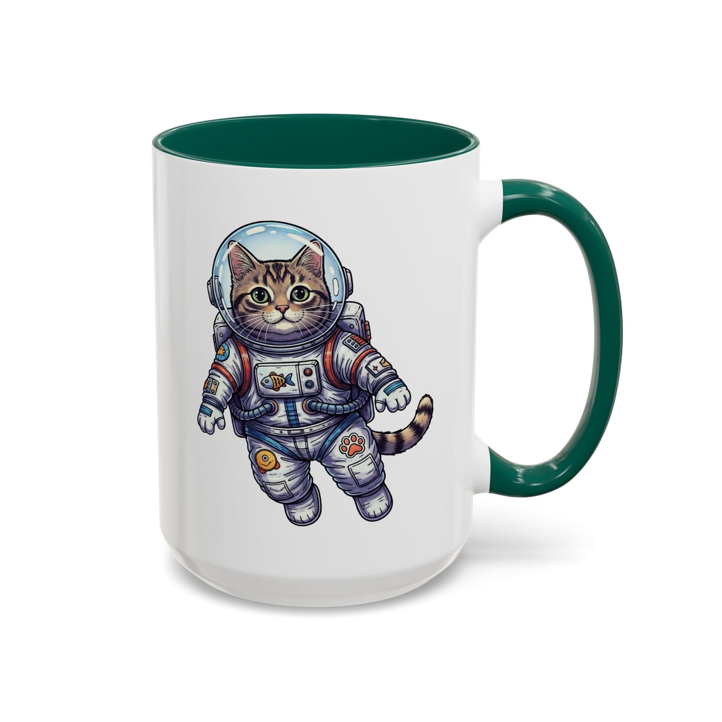 Astronaut Cat - Colorful Mug