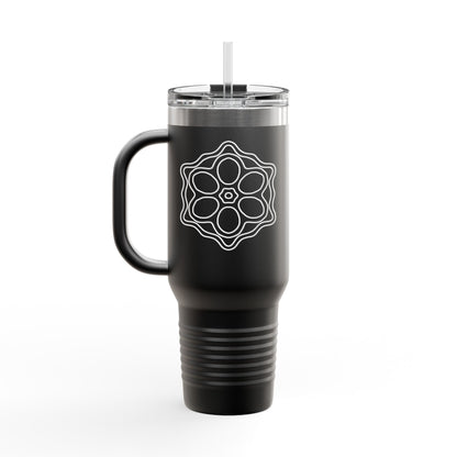 Stylish Insulated Travel Mug, 40oz, Perfect for Coffee Lovers, Outdoors, Gifts, Road Trips, Hydration on the Go